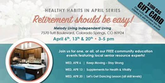 Healthy Habits Series | Melody Living Colorado Springs